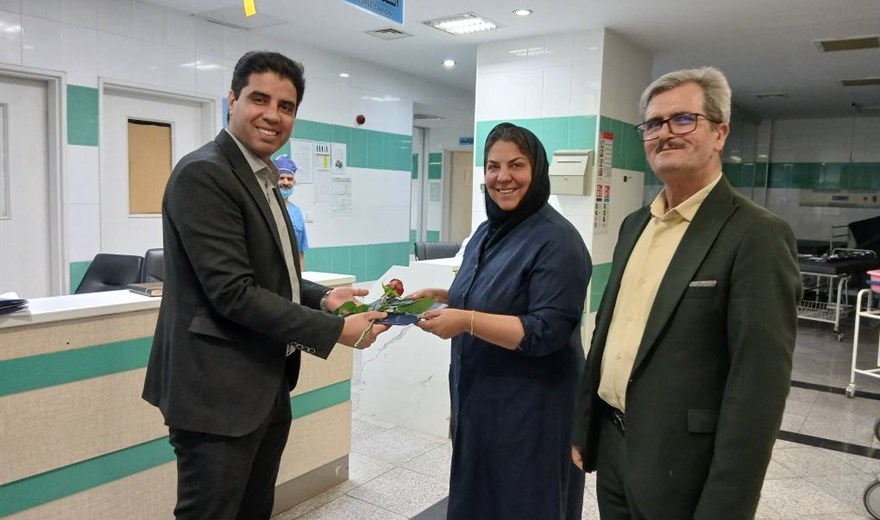 بزرگداشت روز جهانی اتاق عمل در بیمارستان ثامن الحجج سیرجان