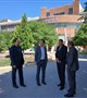 جلسه هم اندیشی دکتر امید حاج محمدی ریاست بیمارستان ثامن الحجج با مهندس مهدی بهرامی شهردار سیرجان به منظور تعامل و همکاری های فی مابین