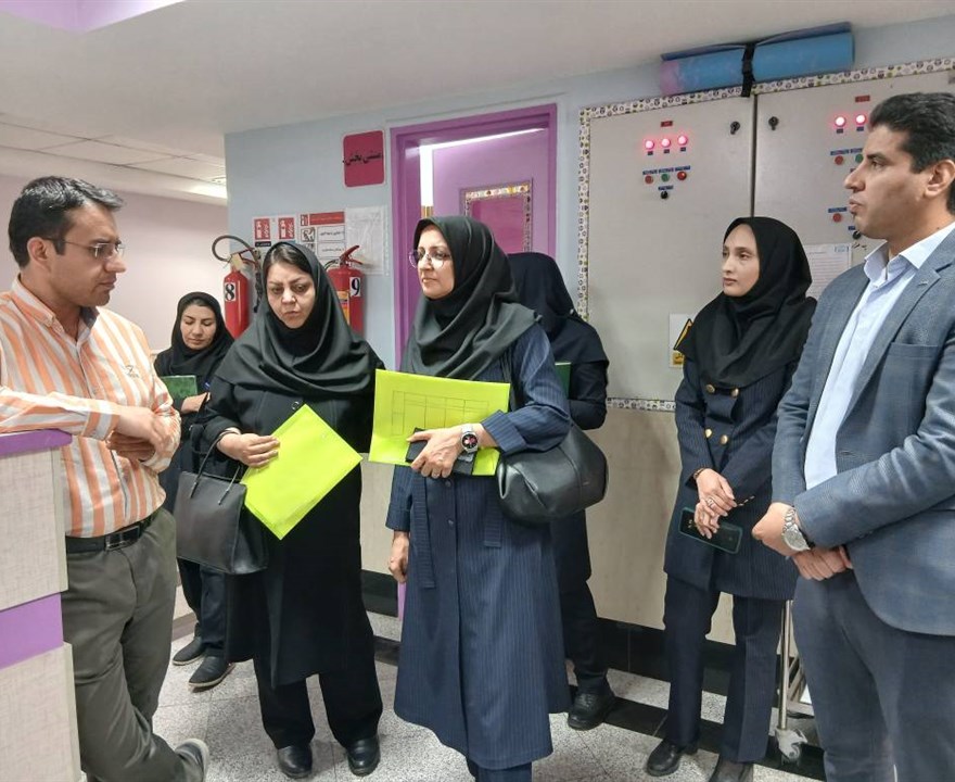 ️بازدید ناظران اعتباربخشی درونی رشته پزشکی عمومی از بیمارستان آموزشی درمانی ثامن‌الحجج (ع)