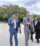 بررسی طرح‌های توسعه فضاهای فیزیکی بیمارستان ثامن‌الحجج( ع) توسط دکتر صادقی رئیس دانشکده علوم پزشکی سیرجان