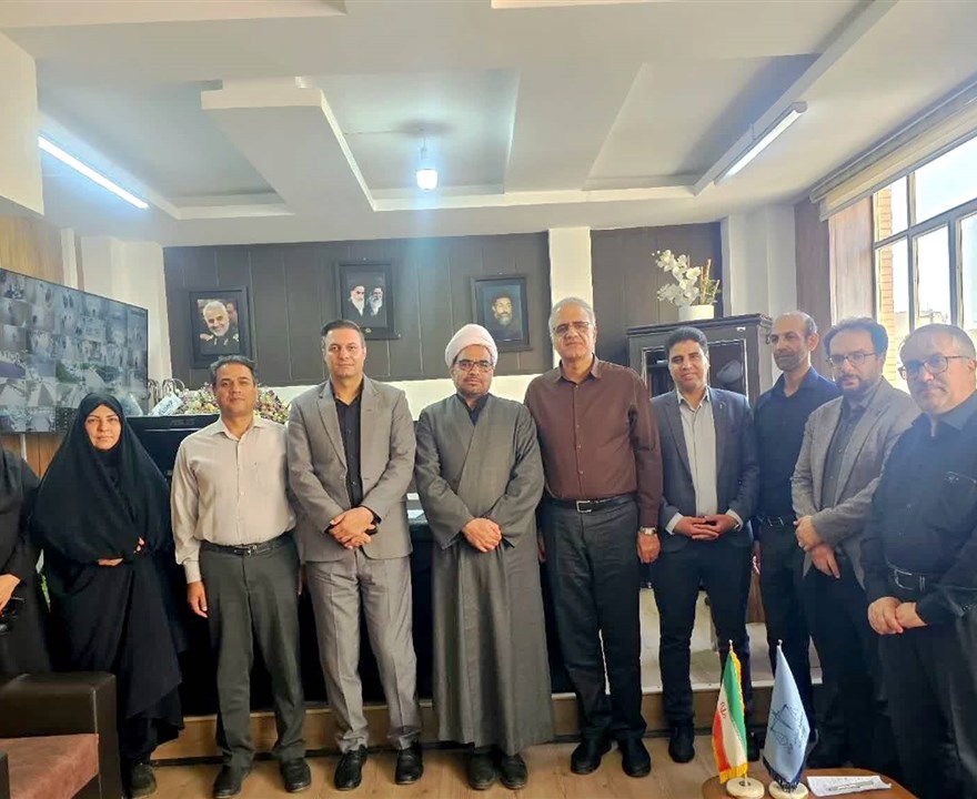 دیدار هیأت رئیسه دانشکده علوم پزشکی سیرجان با رئیس حوزه قضایی شهرستان به مناسبت هفته قوه قضاییه