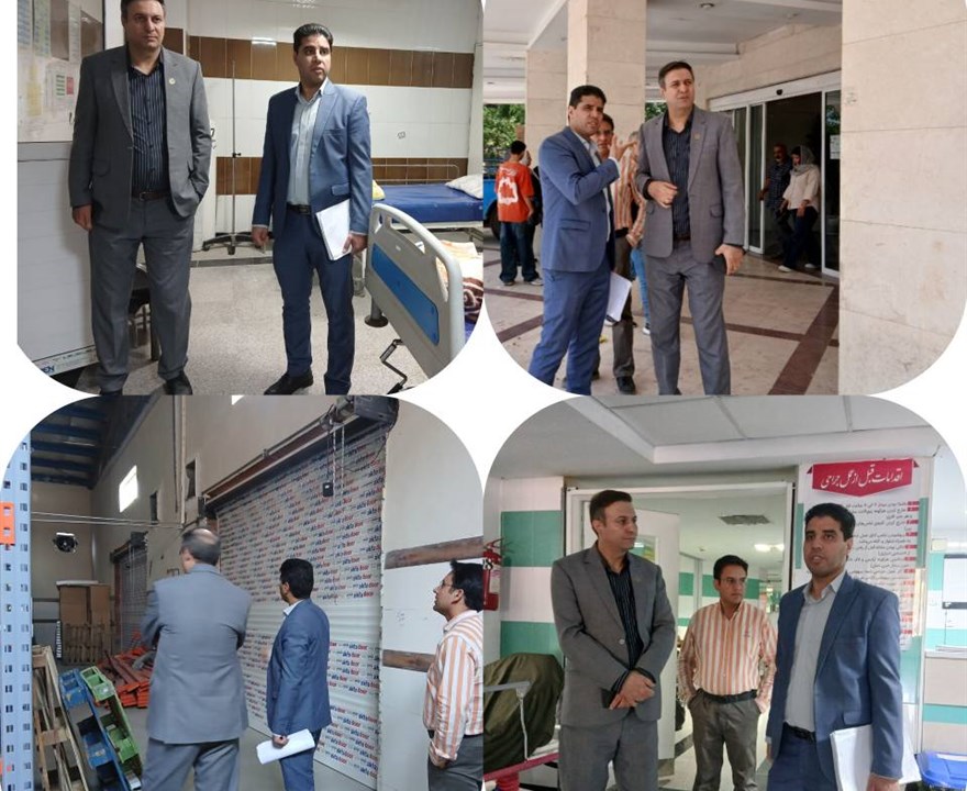 ️بازدید رئیس دانشکده علوم پزشکی از بیمارستان ثامن‌الحجج